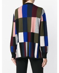 mehrfarbiger Oversize Pullover von Victoria Victoria Beckham