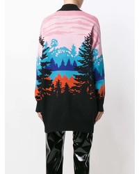 mehrfarbiger Oversize Pullover von MSGM