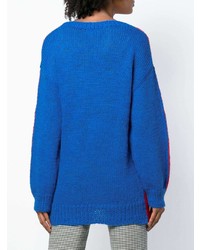 mehrfarbiger Oversize Pullover von Calvin Klein 205W39nyc