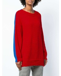 mehrfarbiger Oversize Pullover von Calvin Klein 205W39nyc