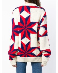 mehrfarbiger Oversize Pullover von Calvin Klein 205W39nyc