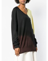 mehrfarbiger Oversize Pullover von Marni