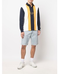 mehrfarbiger Polo Pullover von Fred Perry