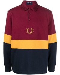 mehrfarbiger Polo Pullover von Fred Perry
