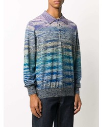 mehrfarbiger Polo Pullover von Missoni