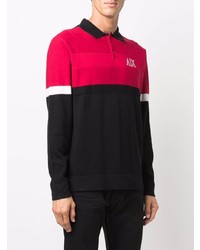 mehrfarbiger Polo Pullover von Armani Exchange