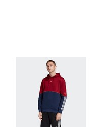 mehrfarbiger Pullover mit einem Kapuze von adidas Originals