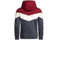 mehrfarbiger Pullover mit einem Kapuze von Amaci&Sons