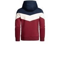 mehrfarbiger Pullover mit einem Kapuze von Amaci&Sons