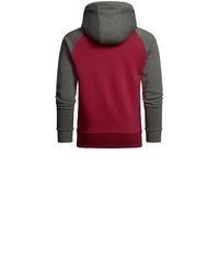 mehrfarbiger Pullover mit einem Kapuze von Amaci&Sons