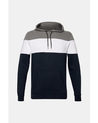 mehrfarbiger Pullover mit einem Kapuze von edc by Esprit