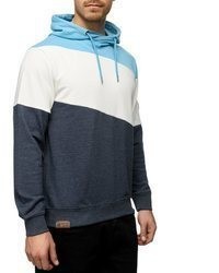 mehrfarbiger Pullover mit einem Kapuze von INDICODE