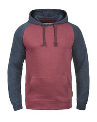 mehrfarbiger Pullover mit einem Kapuze von INDICODE