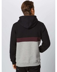 mehrfarbiger Pullover mit einem Kapuze von Iriedaily