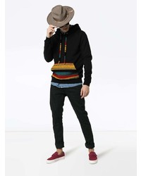 mehrfarbiger Pullover mit einem Kapuze von Alanui