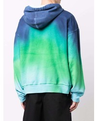 mehrfarbiger Pullover mit einem Kapuze von VERSACE JEANS COUTURE