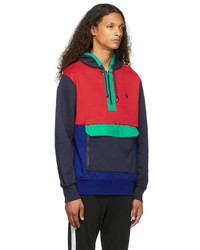 mehrfarbiger Pullover mit einem Kapuze von Polo Ralph Lauren