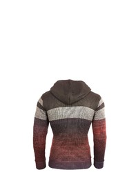 mehrfarbiger Pullover mit einem Kapuze von RUSTY NEAL