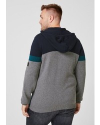 mehrfarbiger Pullover mit einem Kapuze von s.Oliver