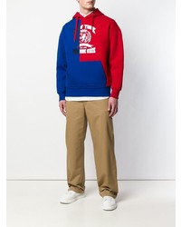 mehrfarbiger Pullover mit einem Kapuze von Hilfiger Collection