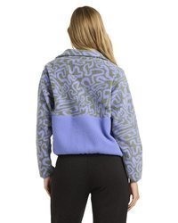mehrfarbiger Pullover mit einem Reißverschluss am Kragen von Billabong