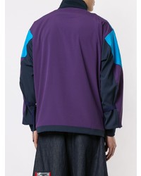 mehrfarbiger Pullover mit einem Reißverschluß von Yoshiokubo