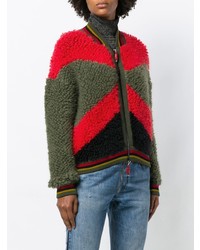 mehrfarbiger Pullover mit einem Reißverschluß von Etro
