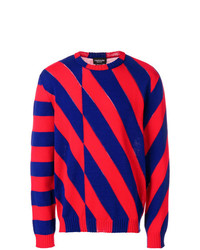 mehrfarbiger Pullover mit einem Rundhalsausschnitt von Calvin Klein 205W39nyc