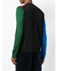 mehrfarbiger Pullover mit einem Rundhalsausschnitt von Comme Des Garcons SHIRT