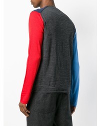 mehrfarbiger Pullover mit einem Rundhalsausschnitt von Comme Des Garcons SHIRT