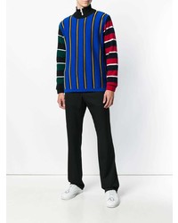 mehrfarbiger Pullover mit einem Rundhalsausschnitt von Hilfiger Collection