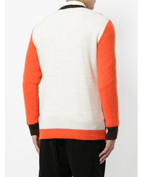 mehrfarbiger Pullover mit einem Rundhalsausschnitt von GUILD PRIME