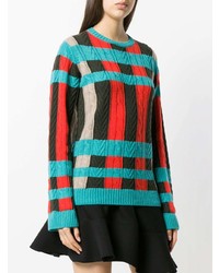mehrfarbiger Pullover mit einem Rundhalsausschnitt von Etro