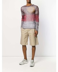 mehrfarbiger Pullover mit einem Rundhalsausschnitt von Stella McCartney