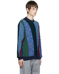 mehrfarbiger Pullover mit einem Rundhalsausschnitt von Missoni