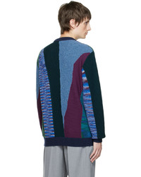 mehrfarbiger Pullover mit einem Rundhalsausschnitt von Missoni