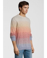 mehrfarbiger Pullover mit einem Rundhalsausschnitt von Scotch & Soda