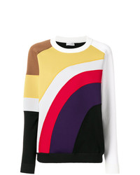 mehrfarbiger Pullover mit einem Rundhalsausschnitt von Sonia Rykiel