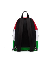 mehrfarbiger Segeltuch Rucksack von Moschino