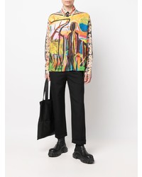mehrfarbiges bedrucktes Langarmhemd von Givenchy
