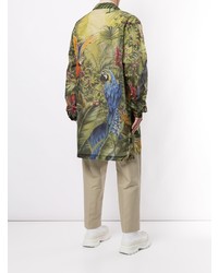 mehrfarbiges bedrucktes Langarmhemd von Dolce & Gabbana