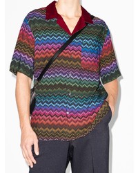 mehrfarbiges bedrucktes Polohemd von Missoni