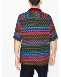 mehrfarbiges bedrucktes Polohemd von Missoni