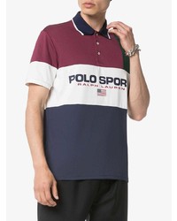 mehrfarbiges bedrucktes Polohemd von Polo Ralph Lauren