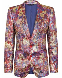 mehrfarbiges bedrucktes Sakko von Dolce & Gabbana