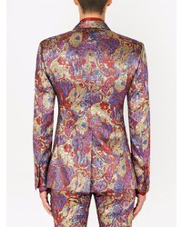 mehrfarbiges bedrucktes Sakko von Dolce & Gabbana