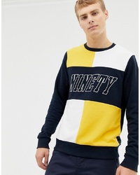 mehrfarbiges bedrucktes Sweatshirt von Burton Menswear