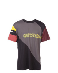 mehrfarbiges bedrucktes T-Shirt mit einem Rundhalsausschnitt von Givenchy