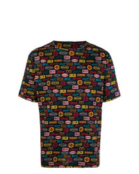 mehrfarbiges bedrucktes T-Shirt mit einem Rundhalsausschnitt von Missoni Mare