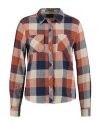 mehrfarbiges Businesshemd mit Karomuster von Pepe Jeans